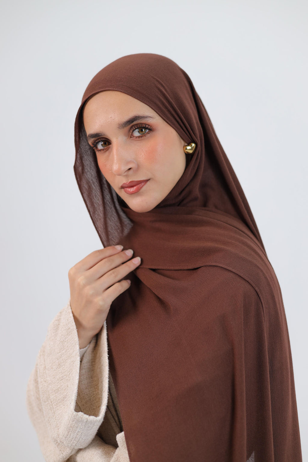 Chocolate Brown Veil