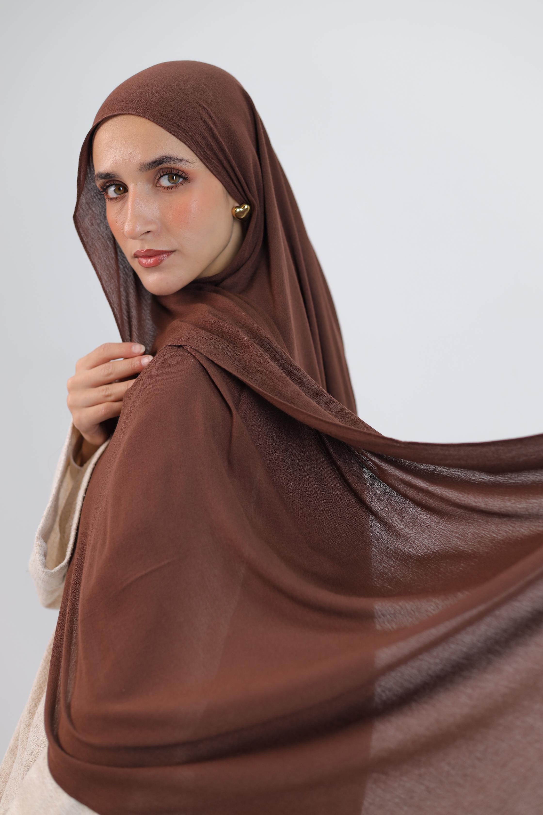 Chocolate Brown Veil